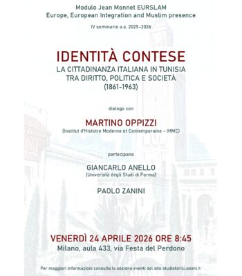 EURSLAM – Identità contese | Milano, 24 aprile 2026